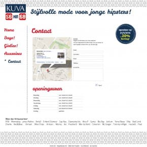 Kuva kinderkledij website